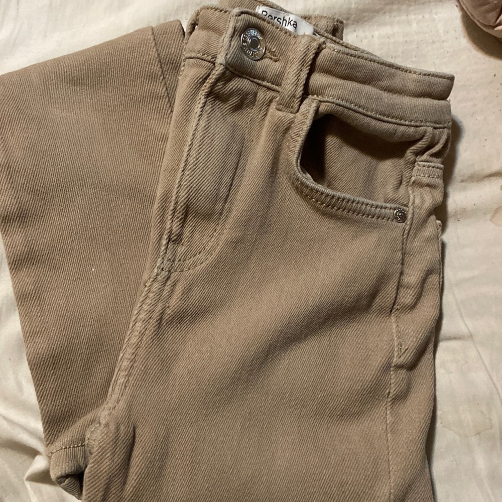 Bershka Super High-rise Jeans in size 00